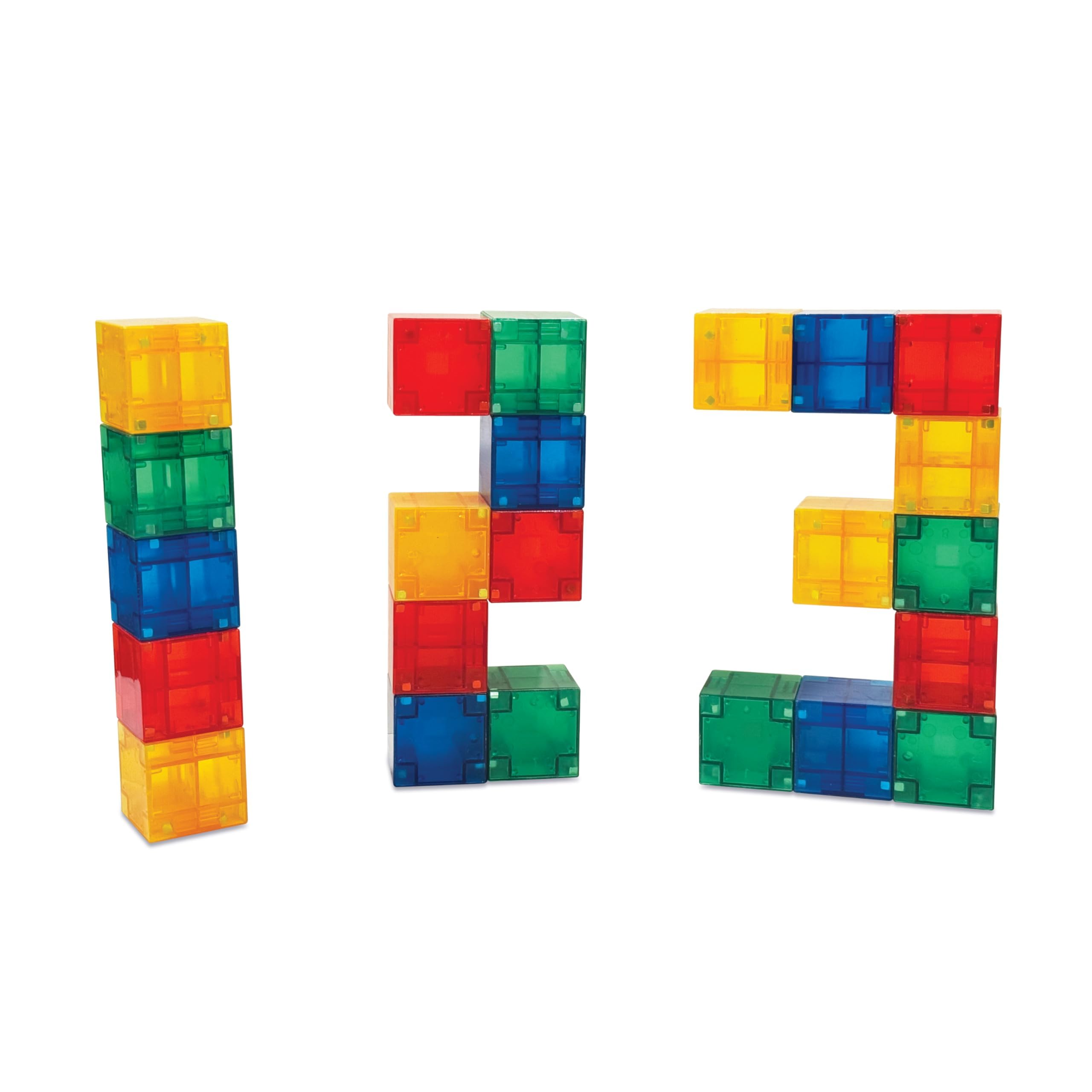 Crayola Bold PIP Cubes vibrant colors spark creative storytelling through construction.