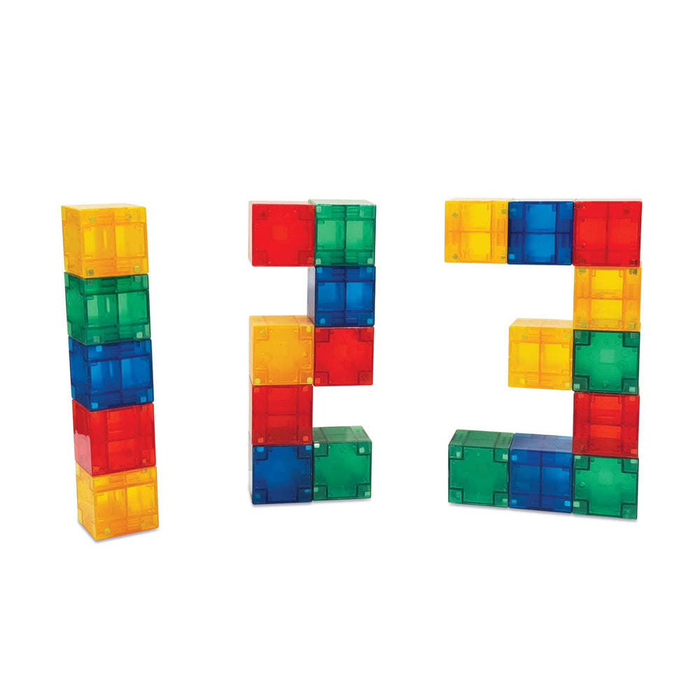 Crayola Bold PIP Cubes vibrant colors spark creative storytelling through construction.