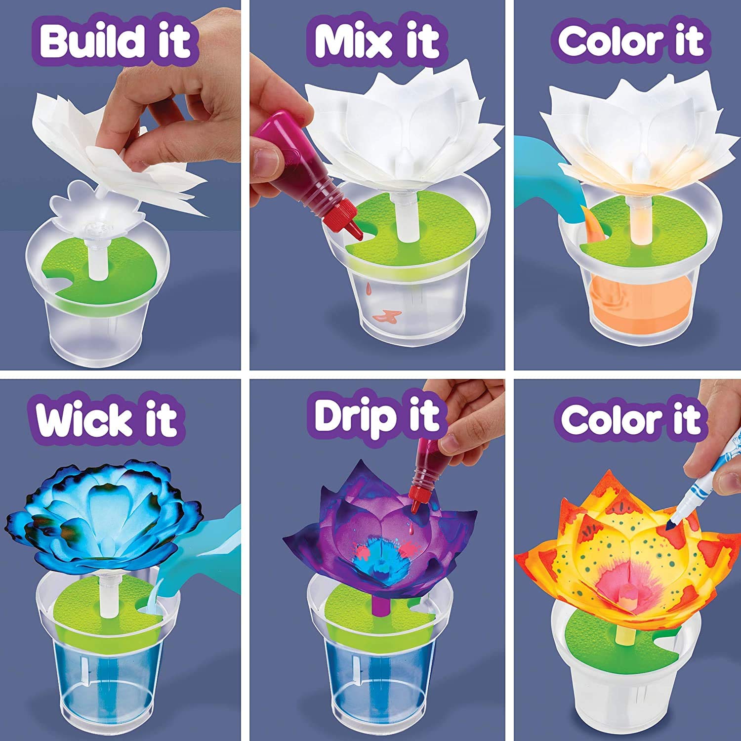 Crayola at-home learning activity blends science and craft for kids.