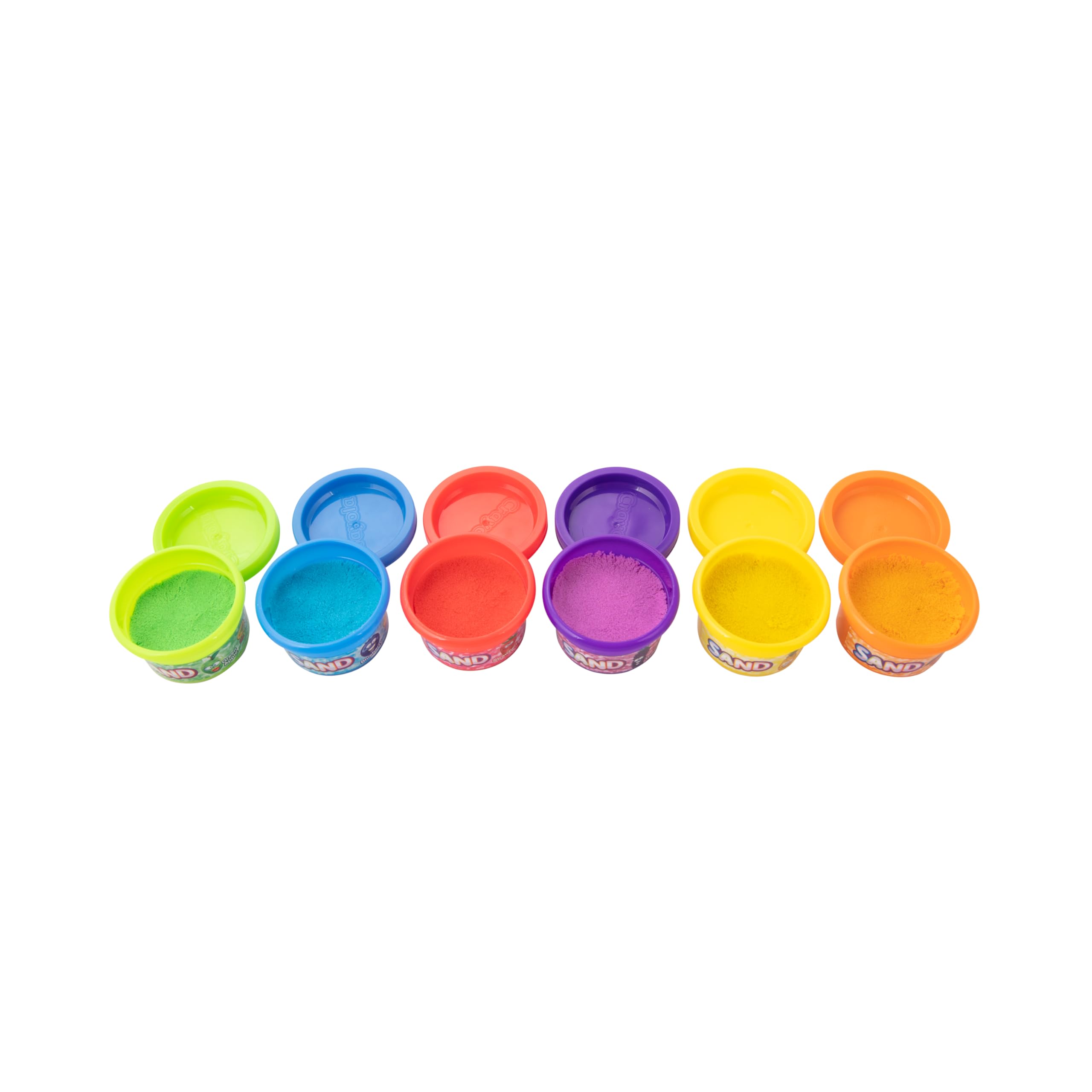 Crayola Silly Scents green scented sand tub for fine motor play