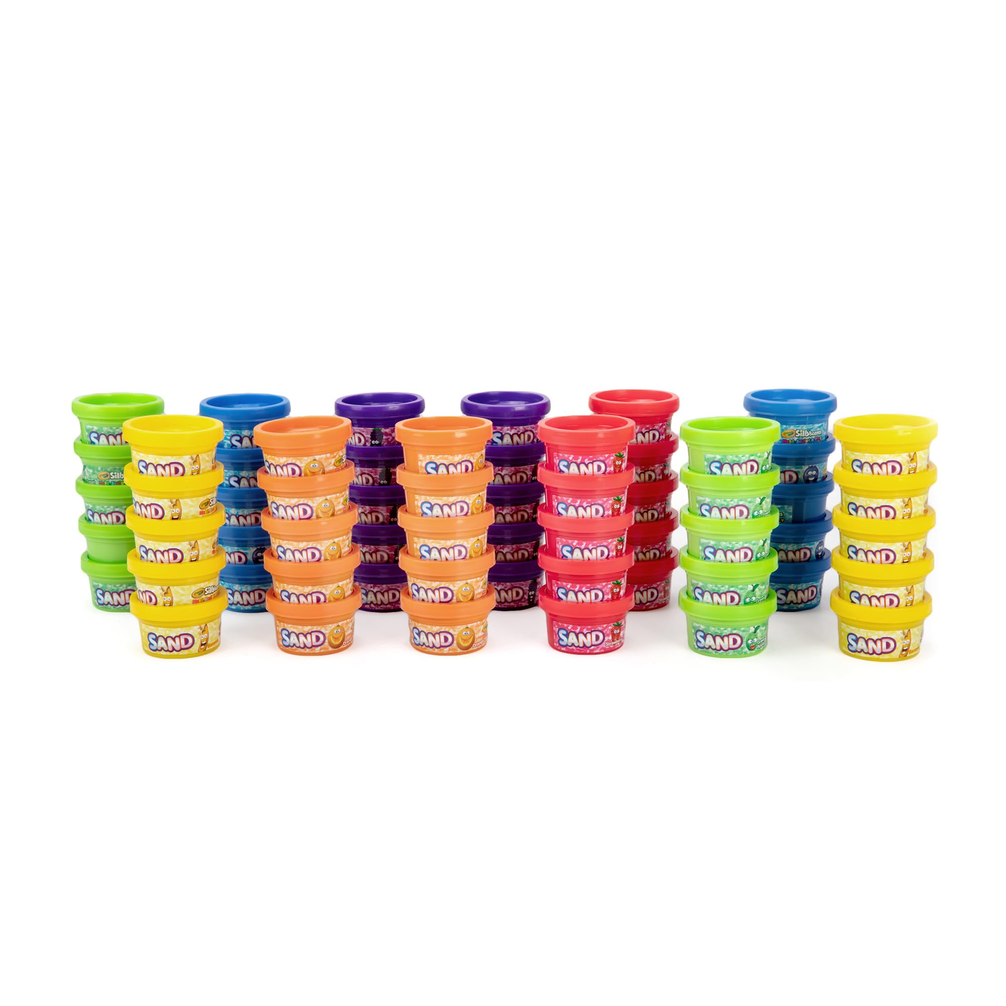 Crayola Silly Scents orange scented sand tub for creative exploration