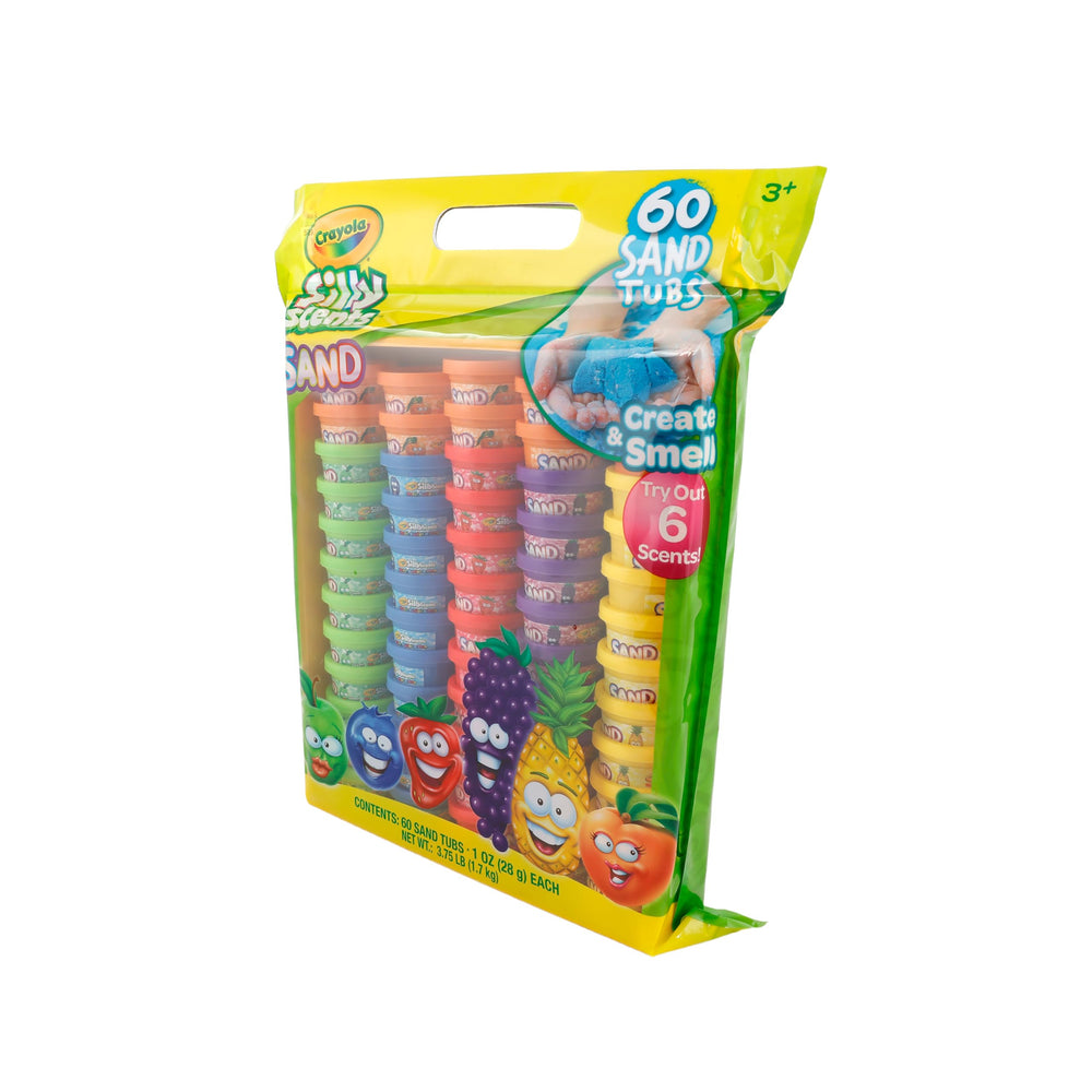 Crayola Silly Scents purple scented sand tub for sensory exploration