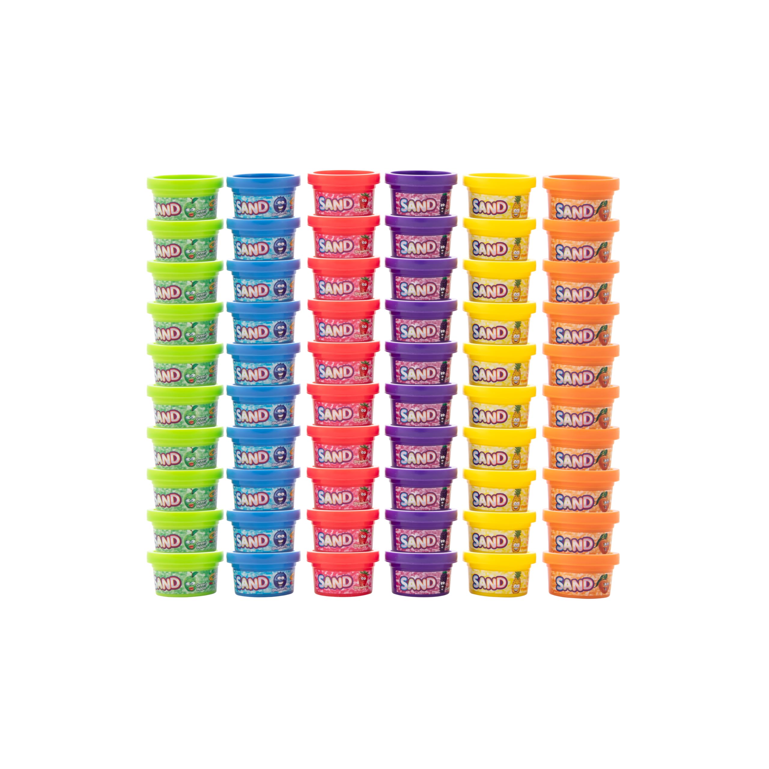 Crayola Silly Scents yellow scented sand tub for imaginative storytelling