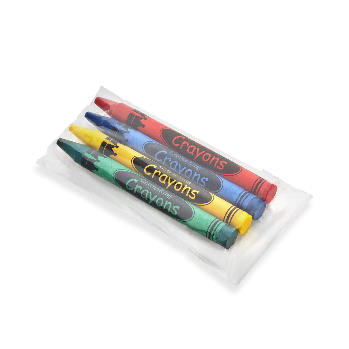 CrayonKing bulk 50-set 4-pack crayons for classrooms and events.