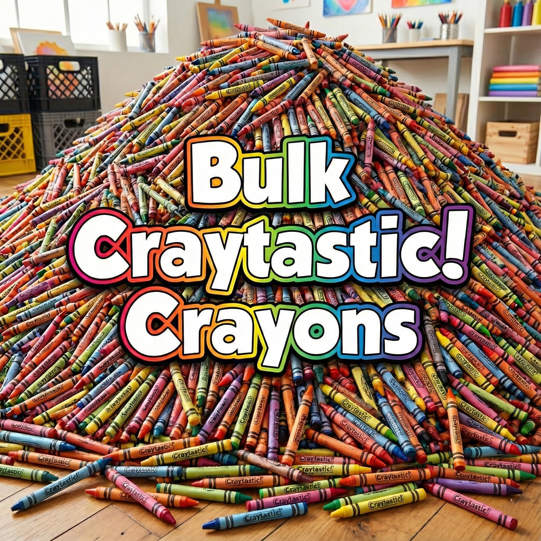 Craytastic safety-tested crayons for kids five and up