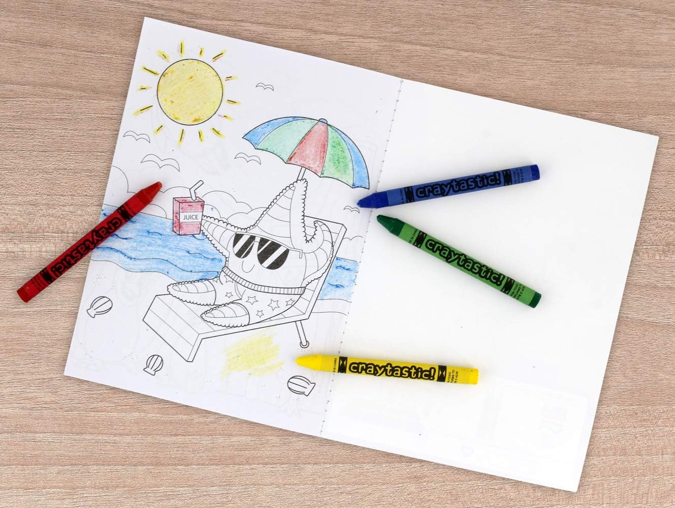 Craytastic drawing session with kids inspires imagination and color exploration.