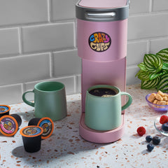 Crazy Cups Blueberry Shortcake pods—dessert-inspired flavor for cozy mornings.