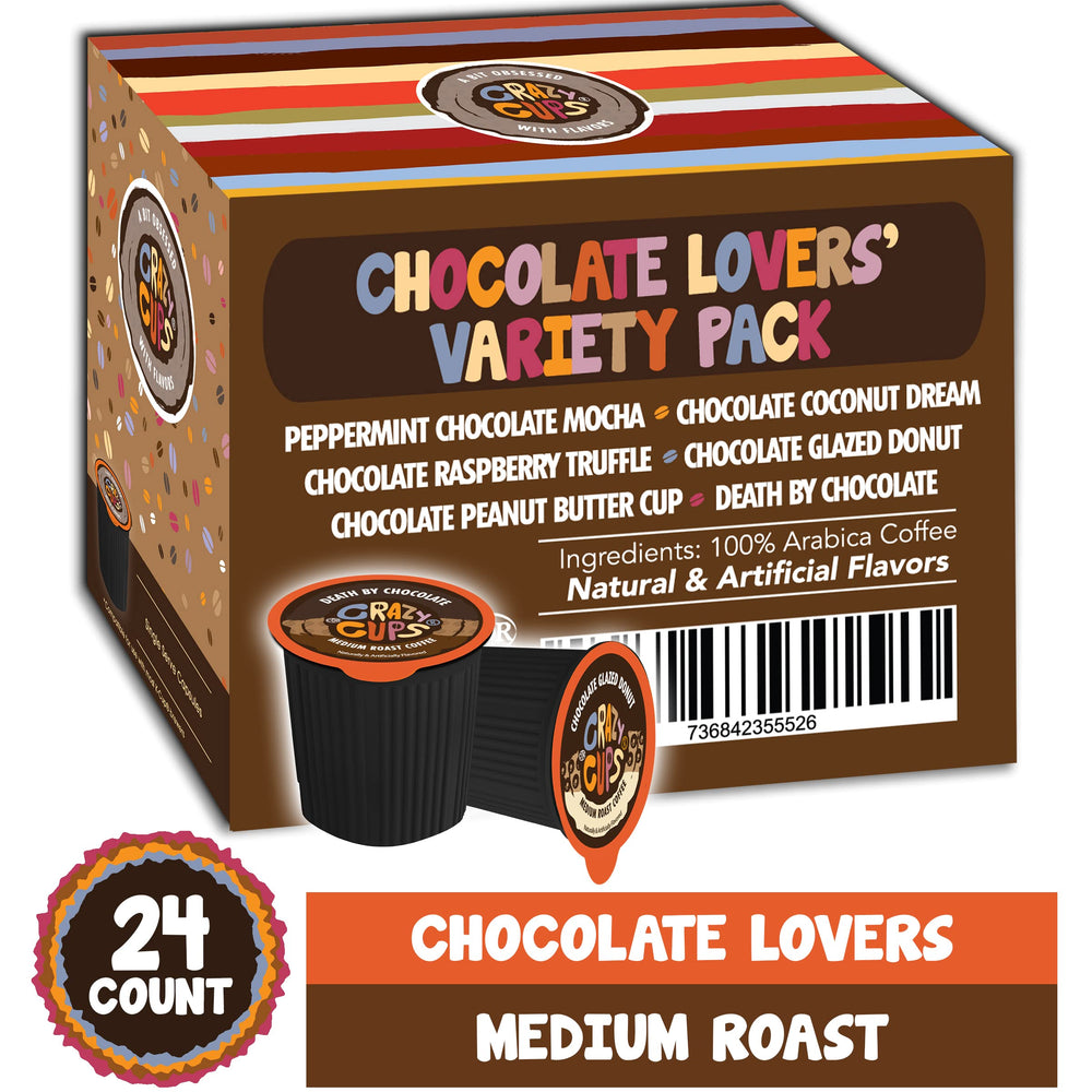 Crazy Cups chocolate raspberry truffle capsule delivers dessert-like flavor at home