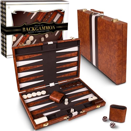Crazy Games premium backgammon dice set for precise rolls and strategic play.