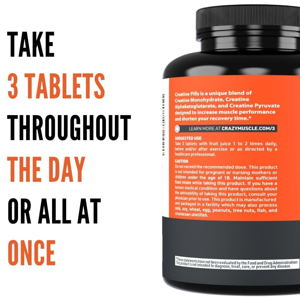 Crazy Muscle Three-atine production in USA in an FDA registered facility