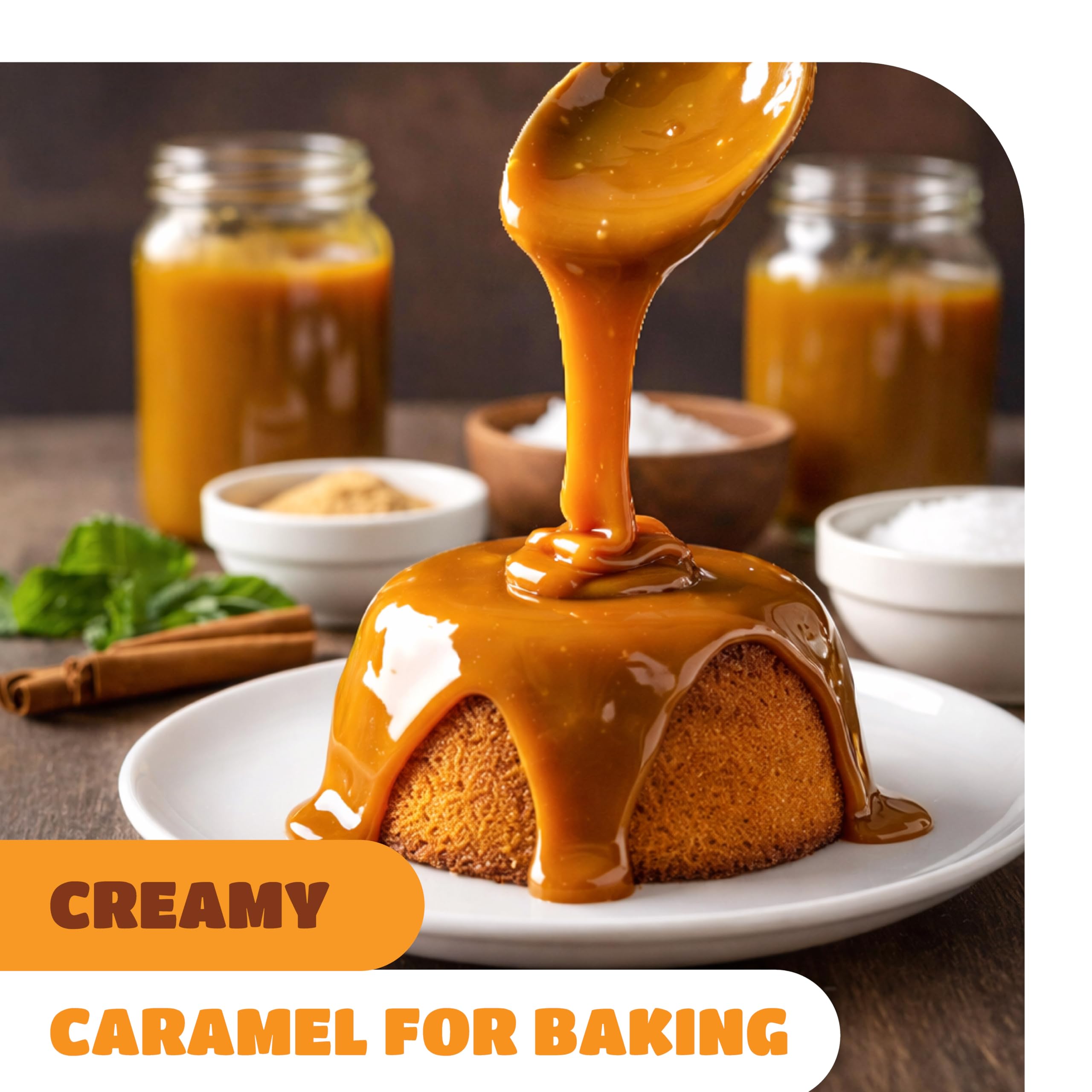 CrazyOutlet caramel candy arranged for gift baskets, a timeless treat.