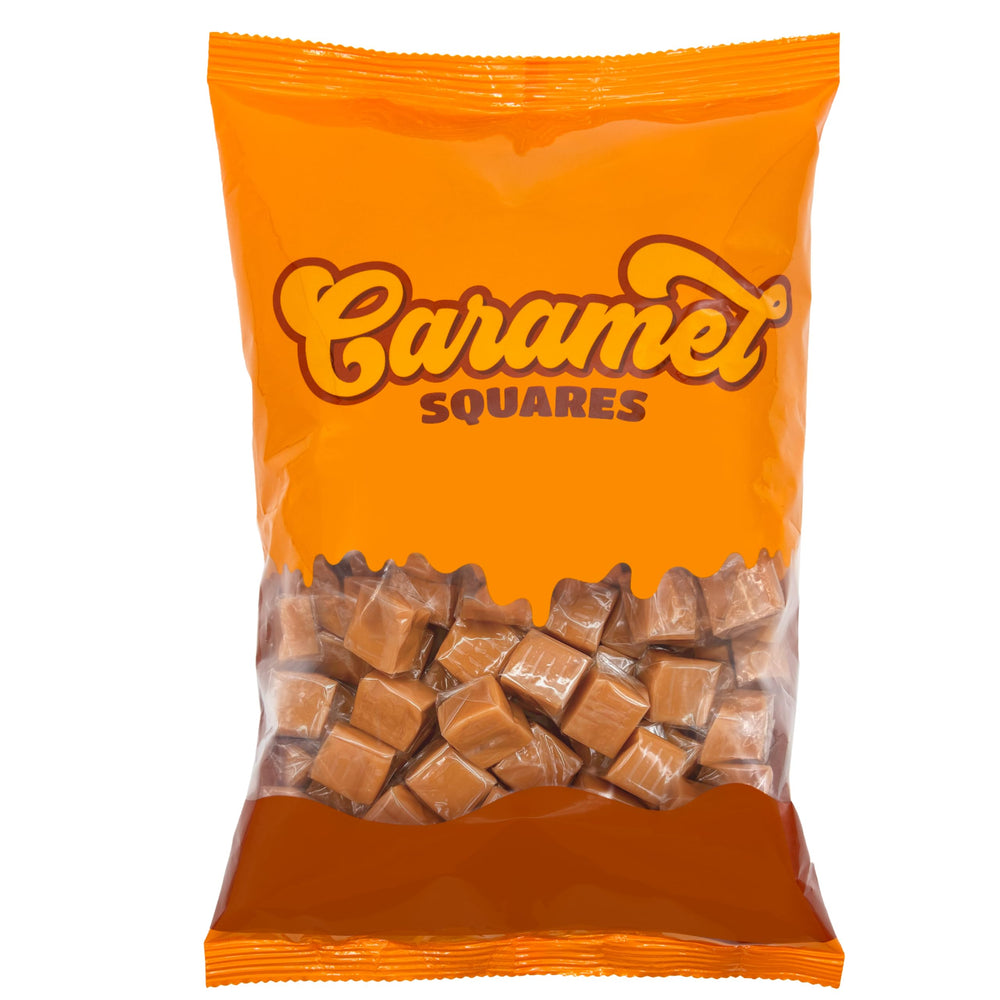 CRAZYOUTLET Caramel Cubes individually wrapped for freshness