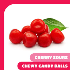 CrazyOutlet Cherry Sours party buffet display adds vibrant color for tastings.