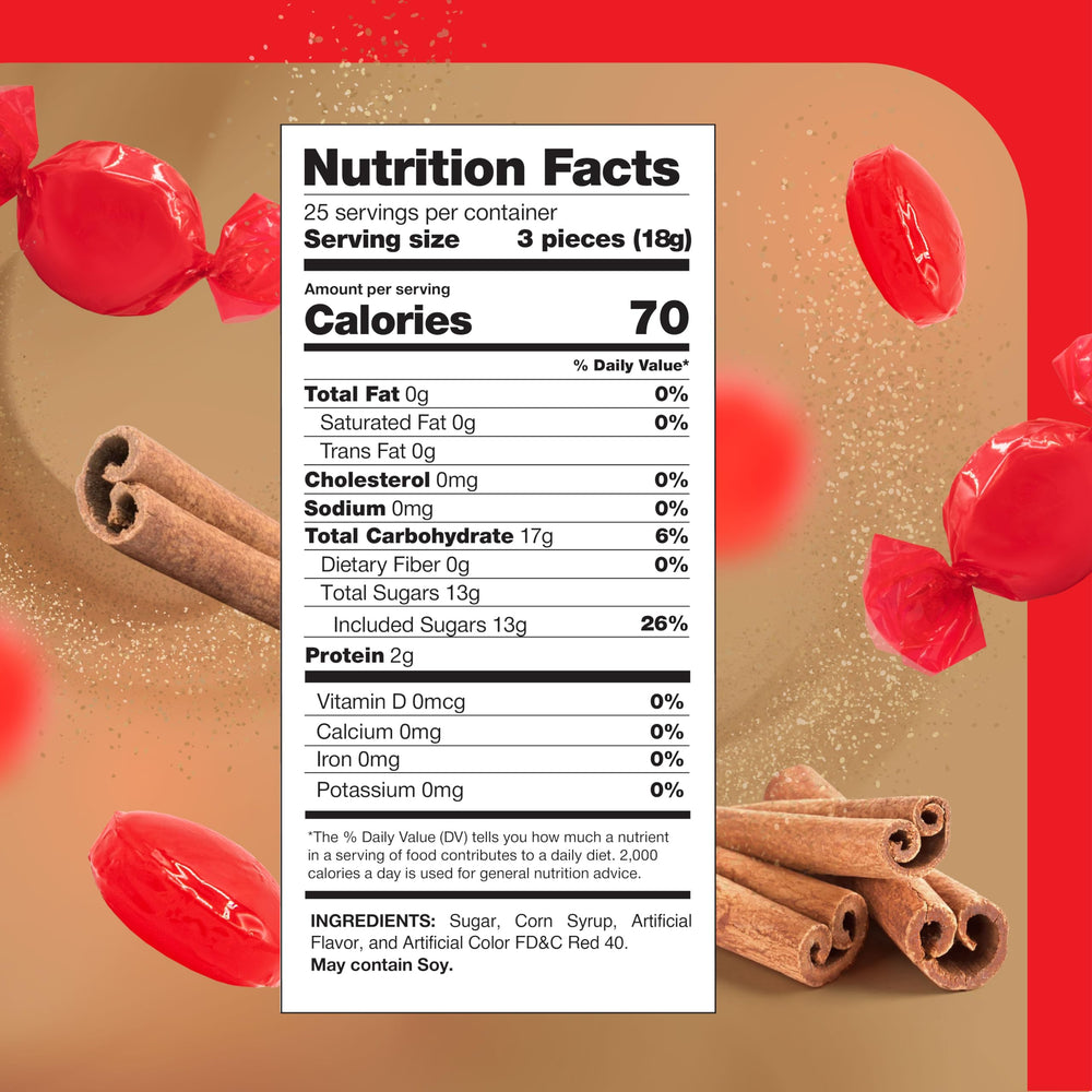 CRAZYOUTLET Cinnamon Discs Individually Wrapped image, freshness preserved for gifting