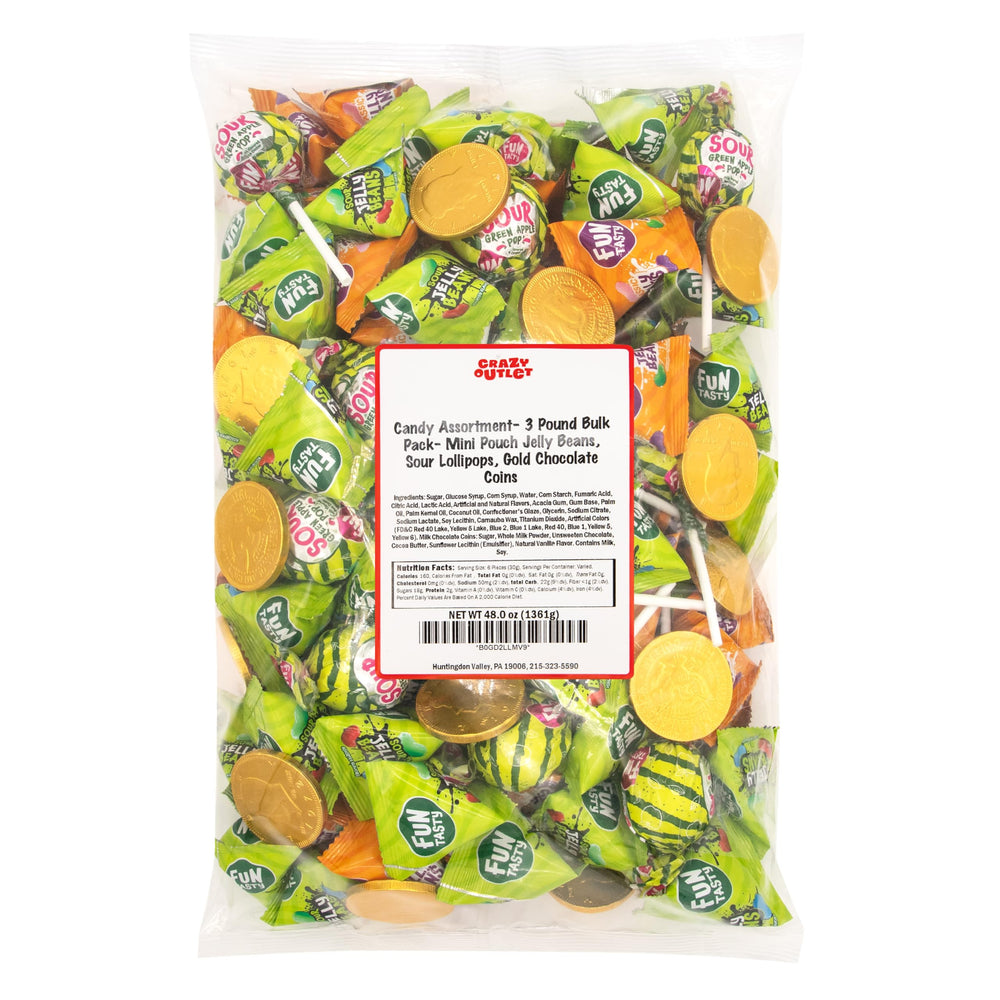 CRAZYOUTLET bulk candy for classroom rewards and high-traffic celebrations.