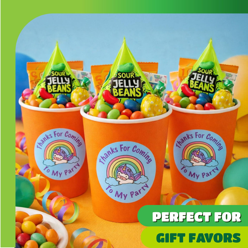 CrazyOutlet Jelly Beans' compact triangle packs fit favor bags and Easter eggs.