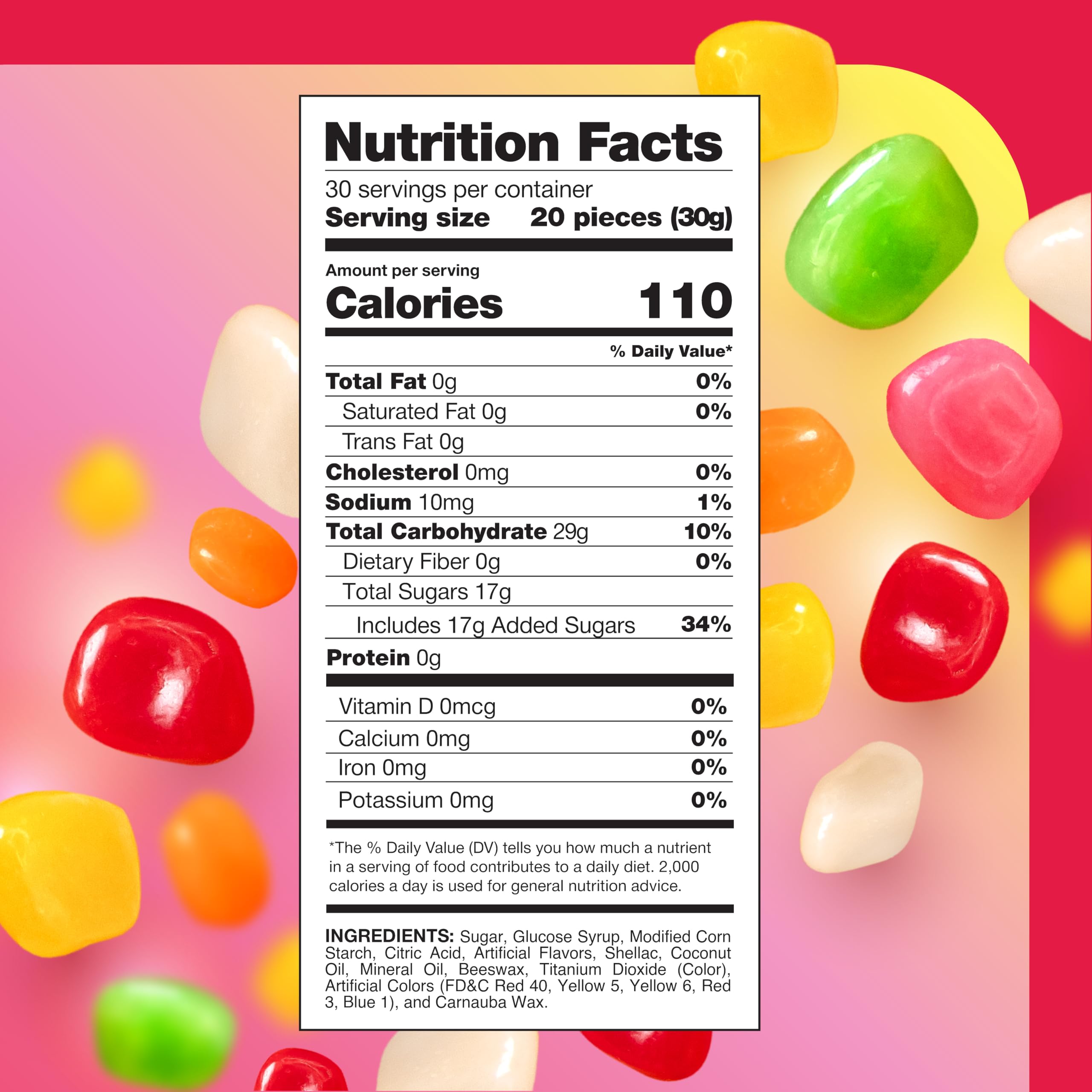 CrazyOutlet Jelly Beans glossy close-up highlights smooth texture and vibrant colors.