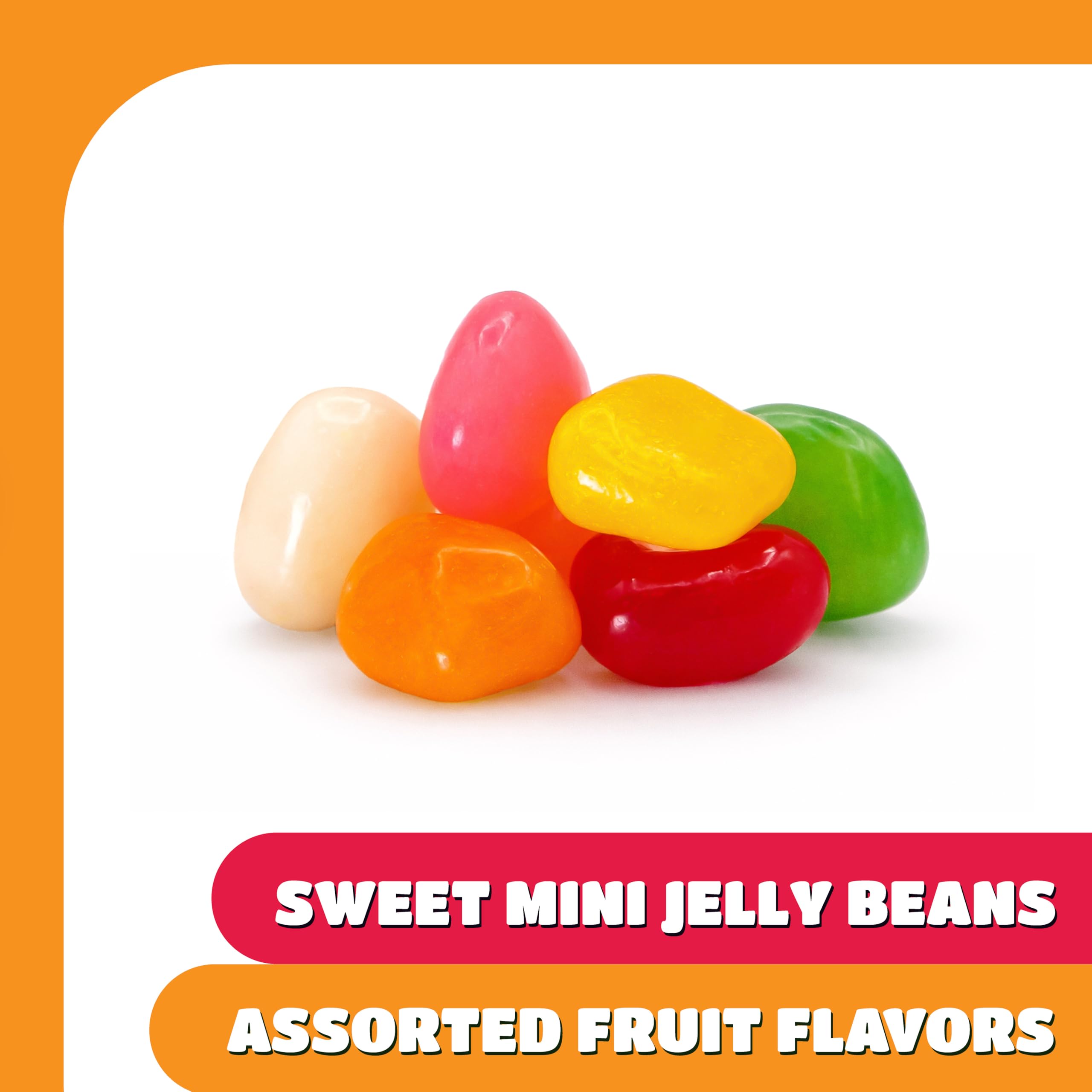 CrazyOutlet Jelly Beans in plastic eggs for easy Easter egg hunts and gifting.