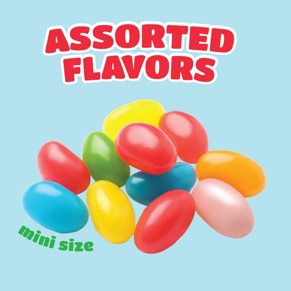 CrazyOutlet jelly beans lemon flavor brightens dessert tables with colorful, fruity chew.