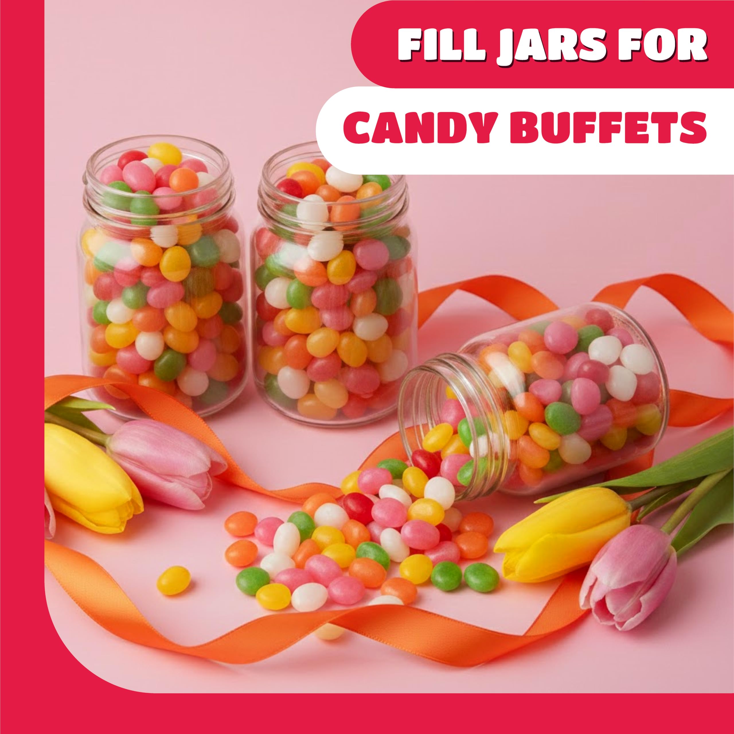 CrazyOutlet Jelly Beans ideal for bowls, buffets, and gift bags.