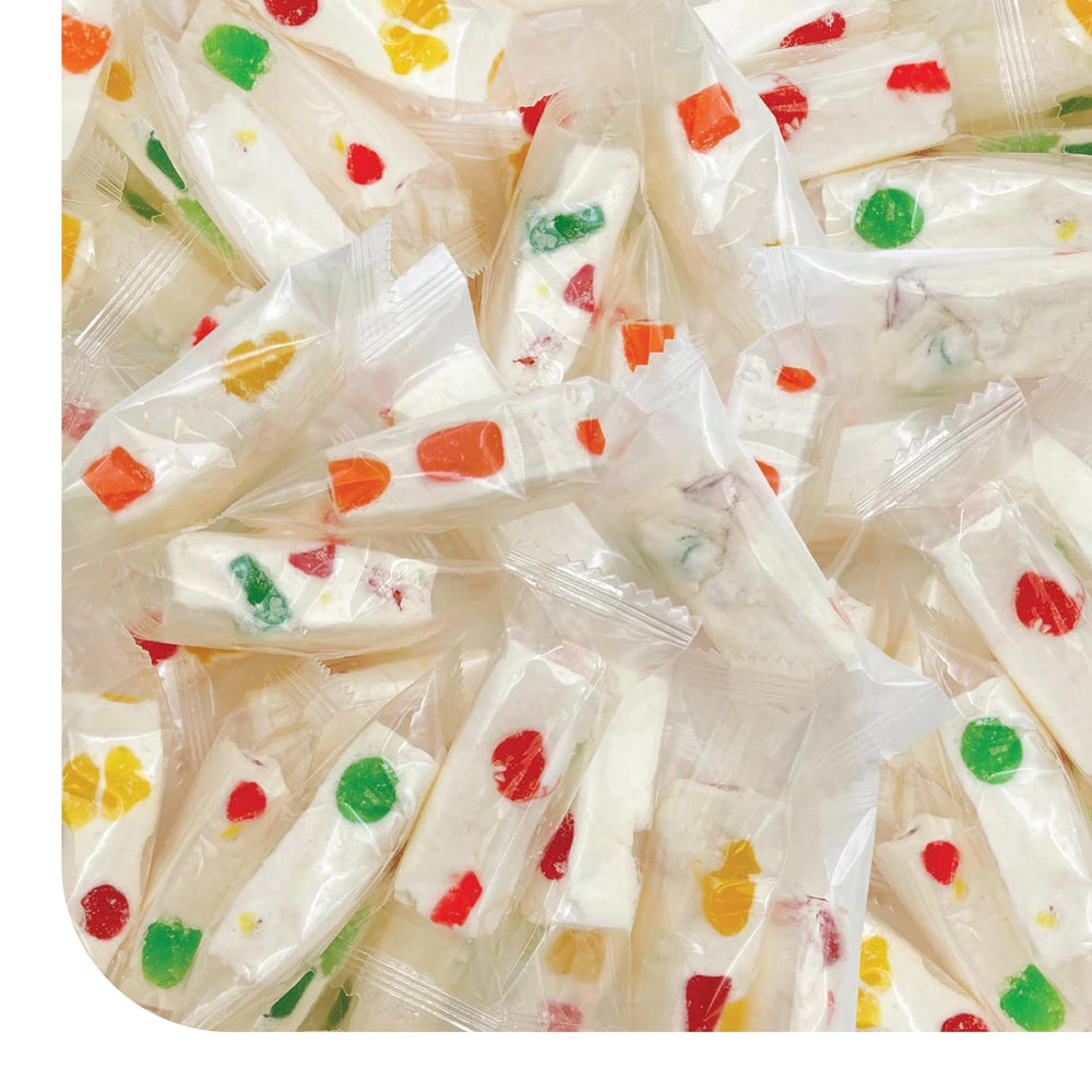 CRAZYOUTLET Jujube Nougat bag showing soft chewy texture, ideal Easter basket filler