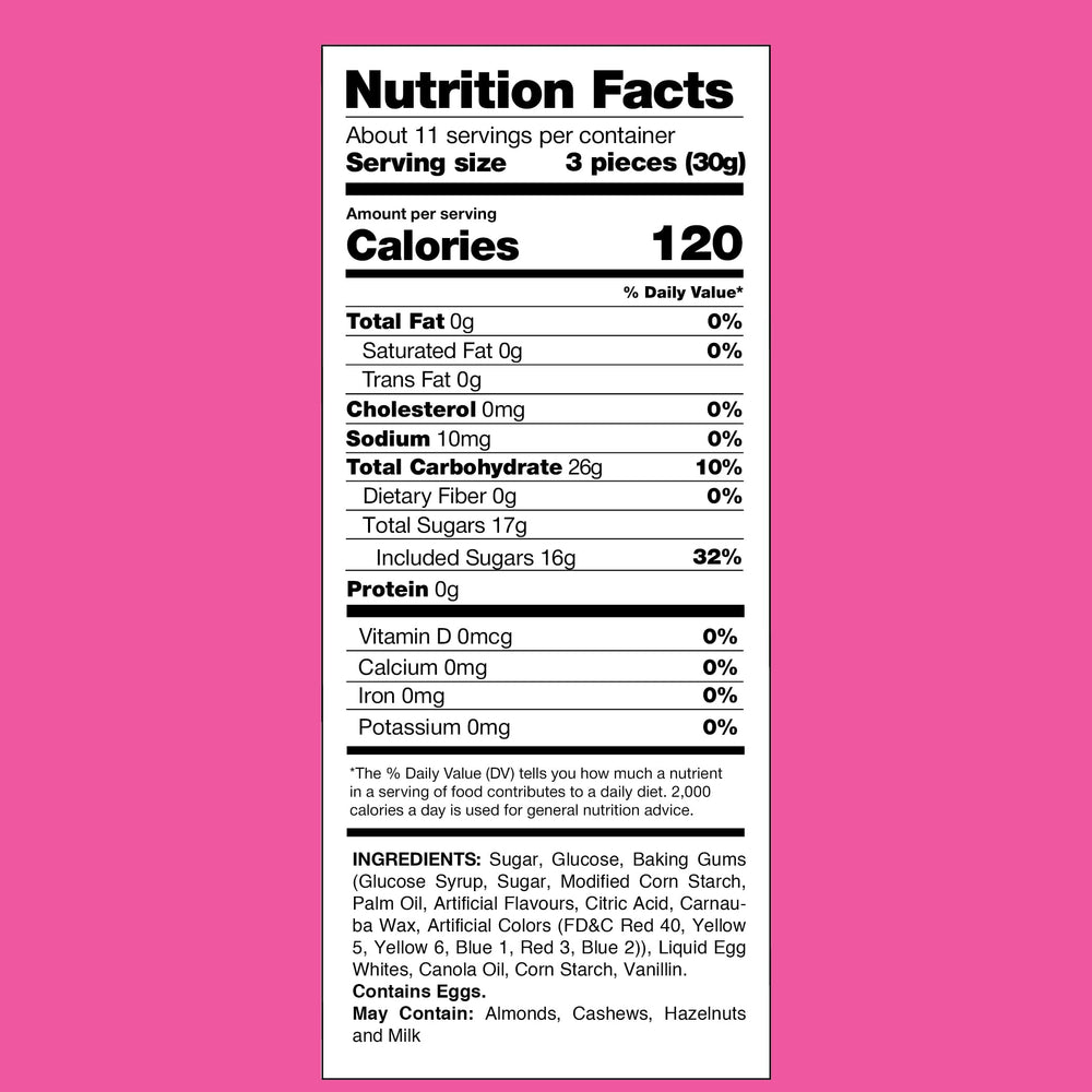 CRAZYOUTLET Jujube Nougat close-up reveals jelly bits and chewy nougat