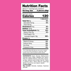 CRAZYOUTLET Jujube Nougat close-up reveals jelly bits and chewy nougat