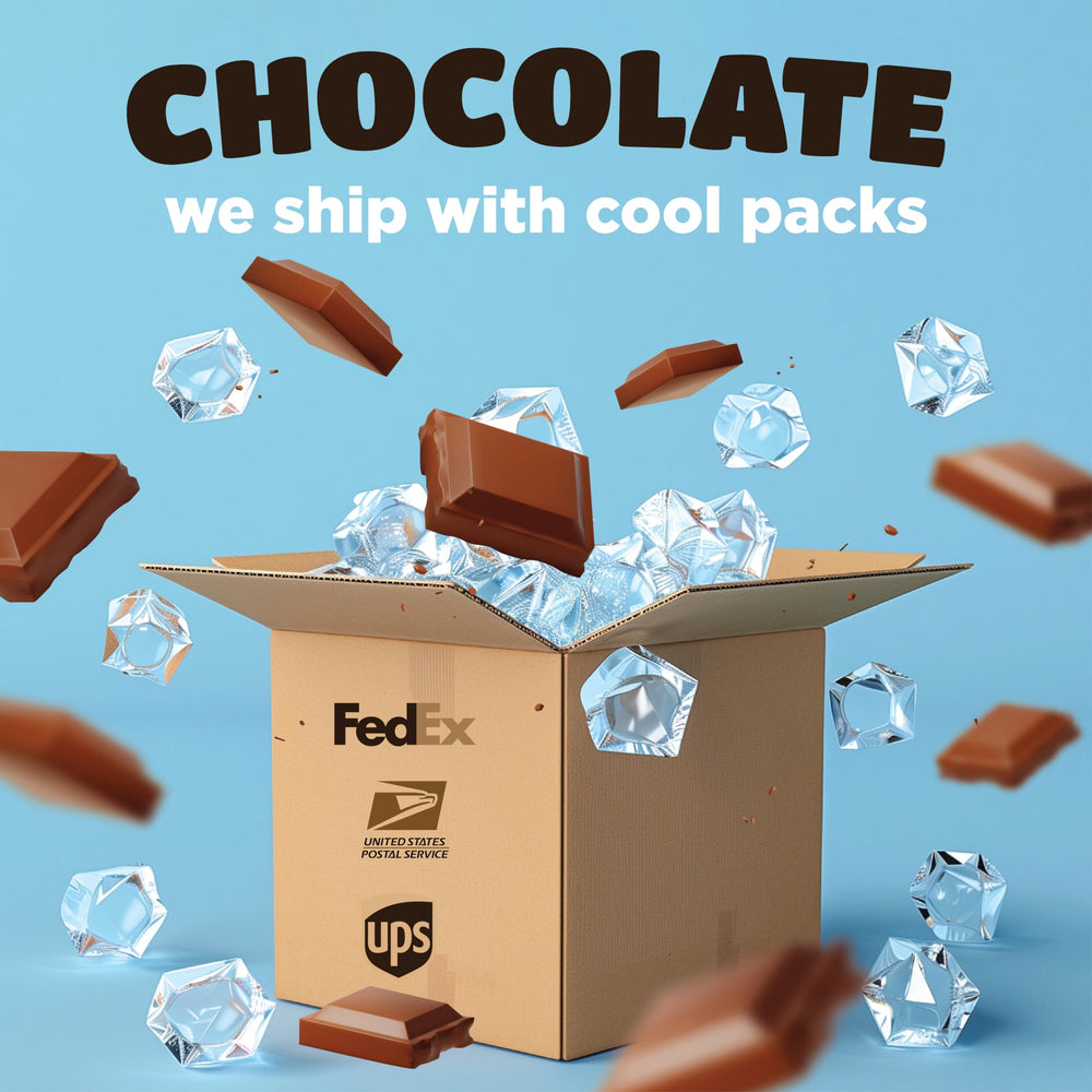 CrazyOutlet Merckens melts pair well with dark or white chocolate for contrast.