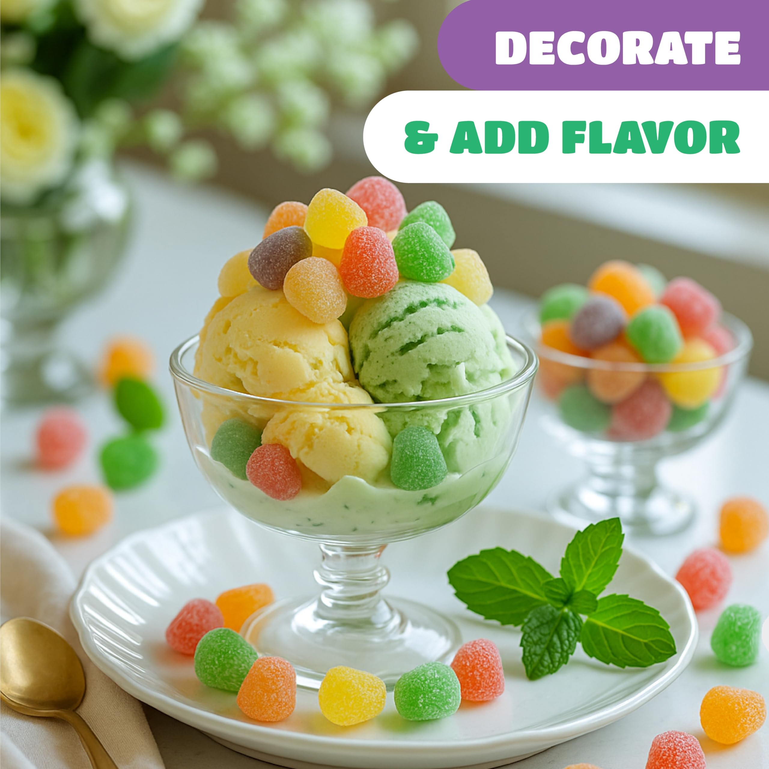 CrazyOutlet Spice Drops Candy ideal for buffets and nostalgic treats