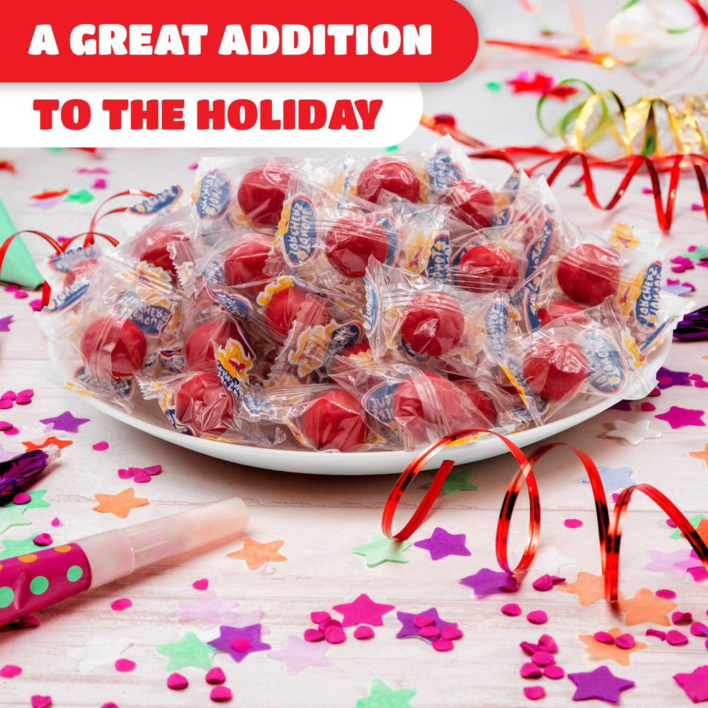 CrazyOutlet Spicy Cinnamon Jawbreakers repackaged bulk purchase for value.