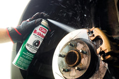 CRC Brakleen pack of 12 bottles for chlorine-free degreasing.