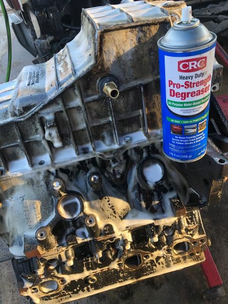 CRC Heavy Duty Pro-Strength Degreaser great for heavy machinery maintenance and exteriors.