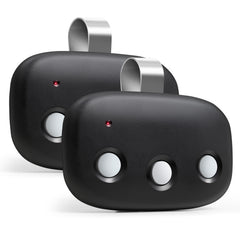CreaCity MCT3 remote front view showcasing MegaCode reliability for secure access.