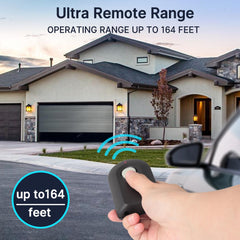 CreaCity remote range up to 164 feet for in-car opening