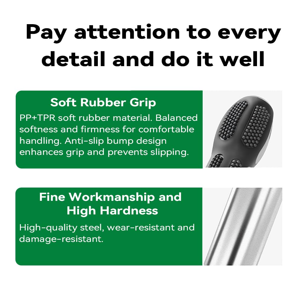 Creality Clog Poke anti-slip handle prevents slipping.