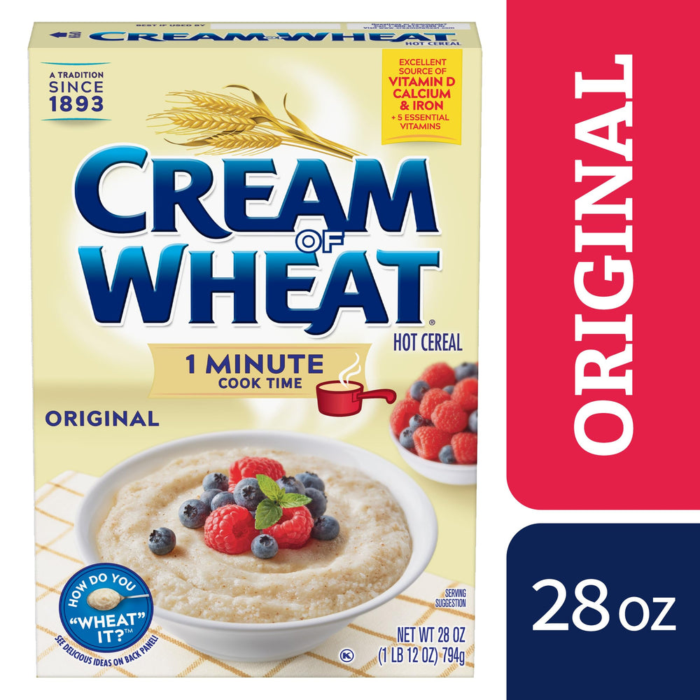 Cream of Wheat Original served for kids and adults for balanced mornings.