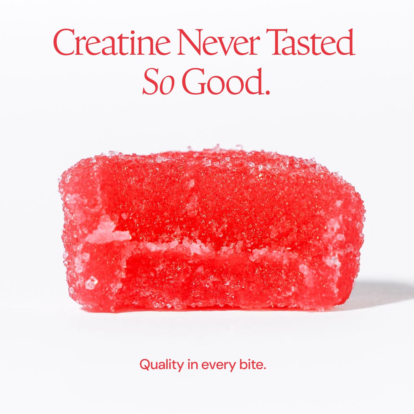 Create anti-melt formula gummies pouch demonstrates reliable, mess-free use.