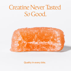 Closeup of gummy texture and fruity flavor appealing for daily use