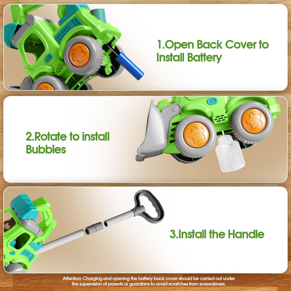 CreatiMachi six bubble refill packs ready for more play