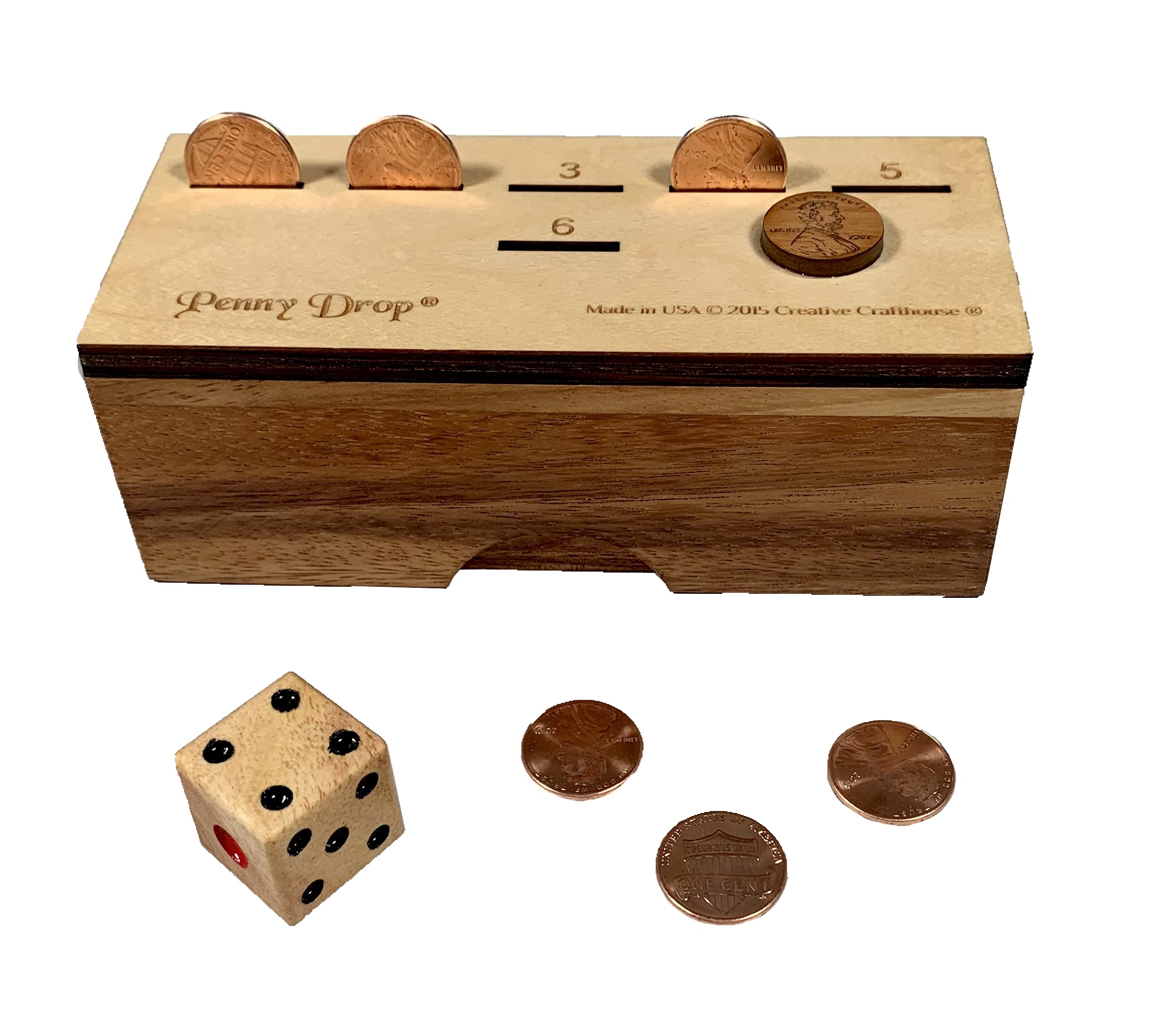 Creative Crafthouse Penny Drop Medium at a family table showing inclusive play