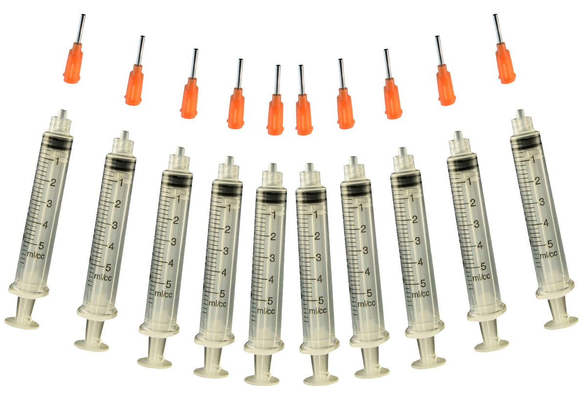 Creative Hobbies glue applicator syringe with orange precision tip for exact rhinestone placement