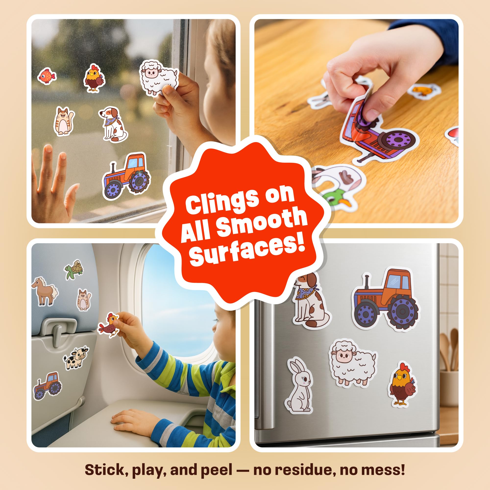 Creative Kiddos Scene 02 features fields and animals for mix-and-match fun.