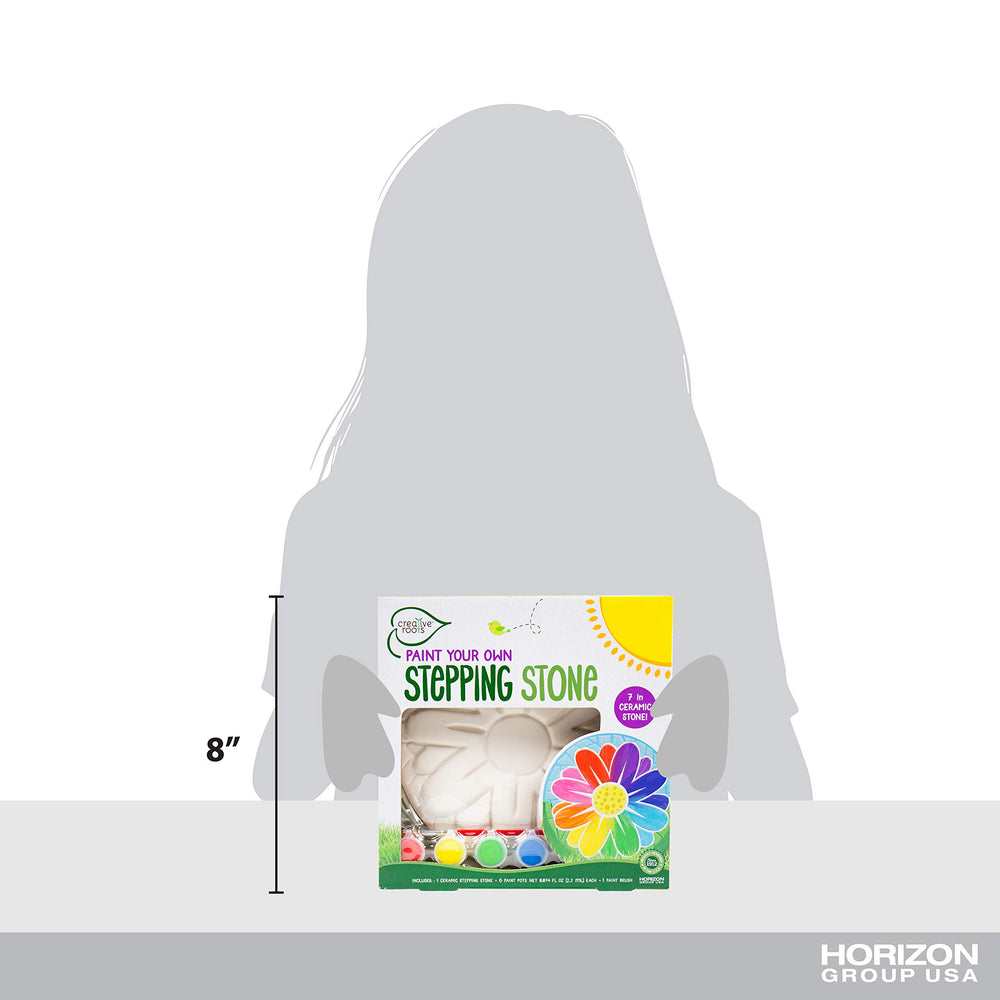 Creative Roots kid-friendly art kit for stone painting and play.