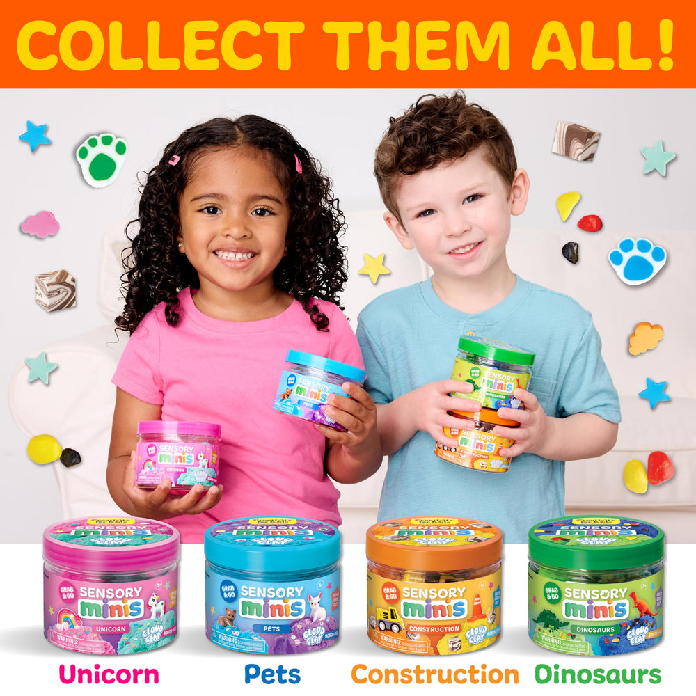 Creativity for Kids Sensory Minis Construction Kit mini work zone on the go.