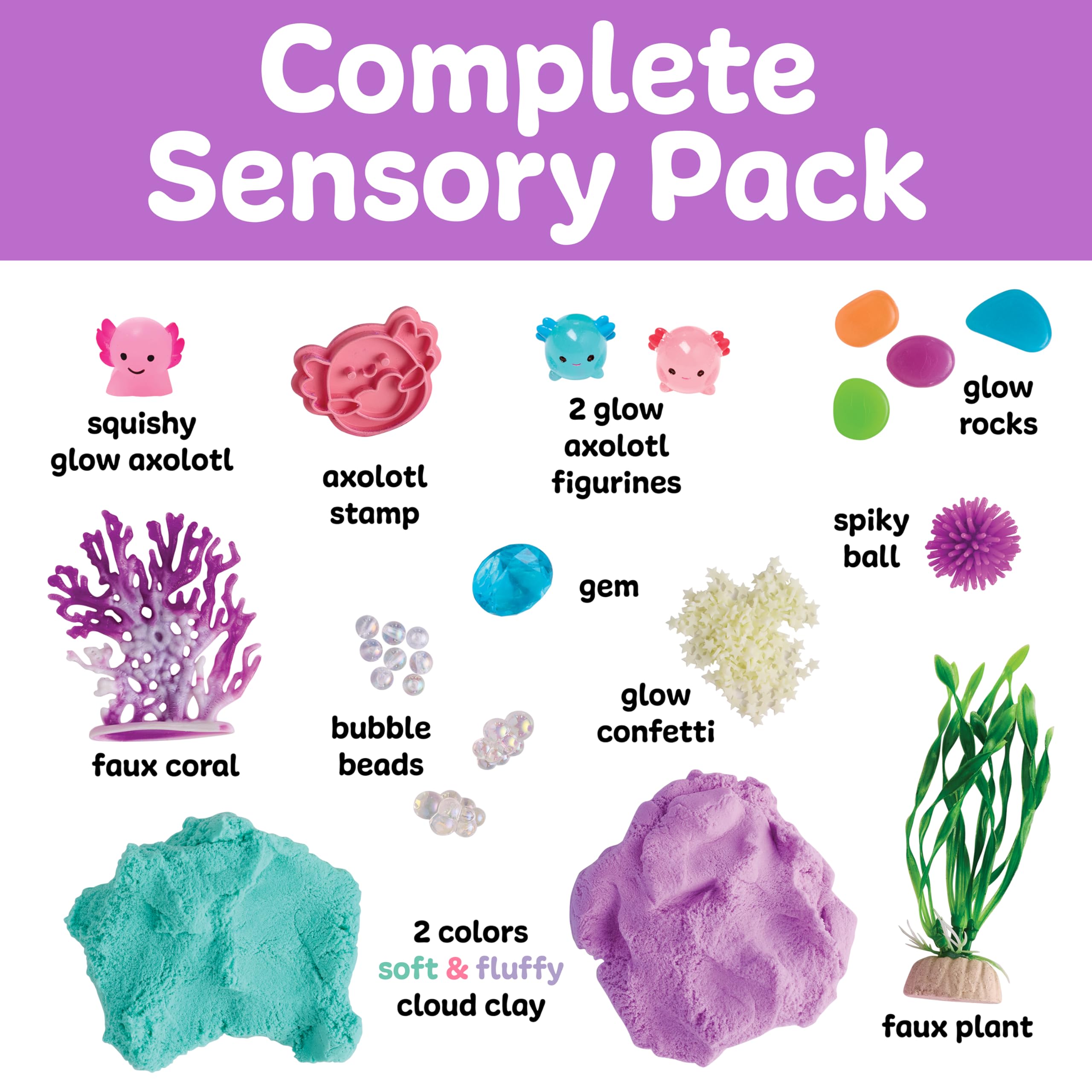 Creativity for Kids pink cloud clay supports creative shaping and color exploration.