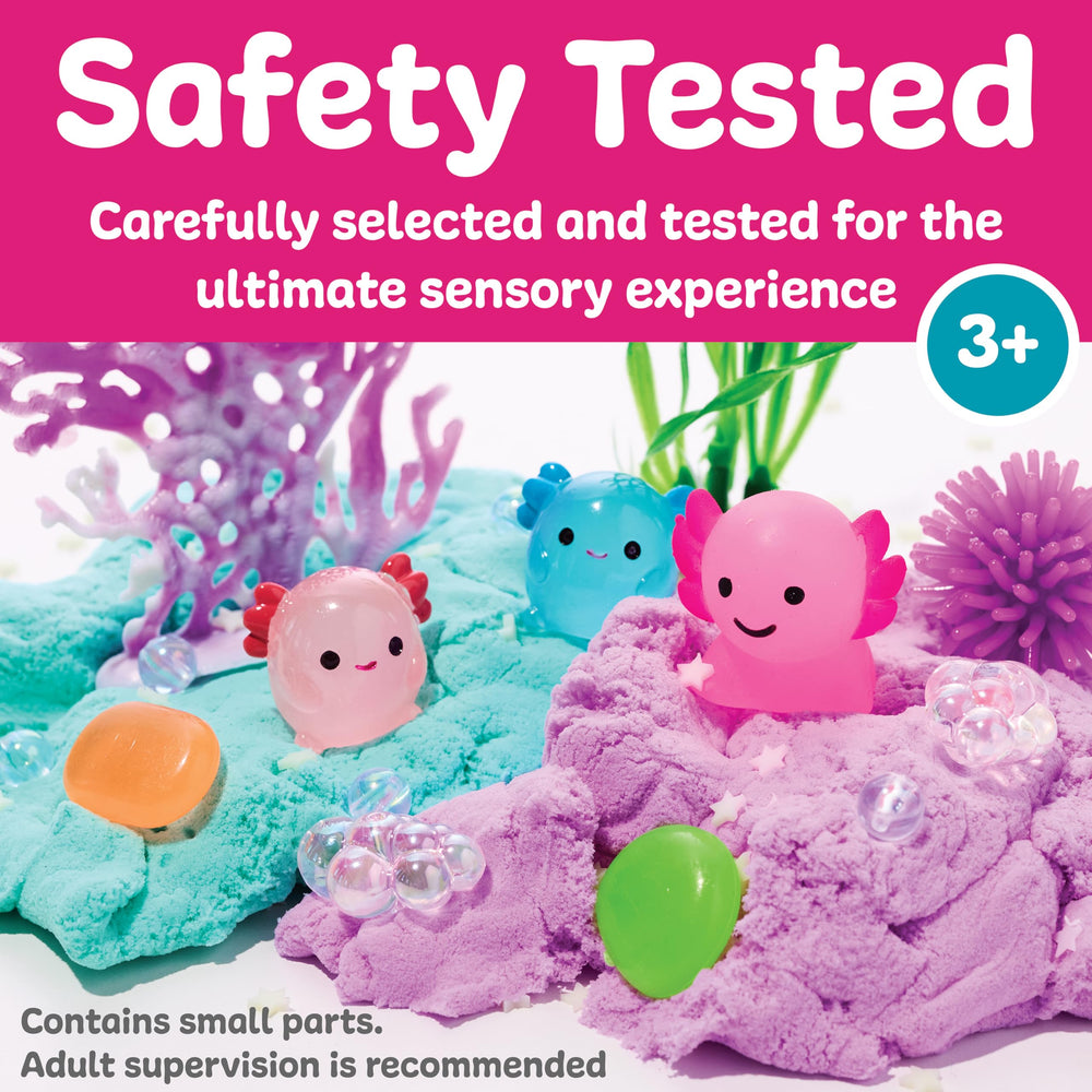 Creativity for Kids faux coral enriches underwater landscapes with tactile variety.
