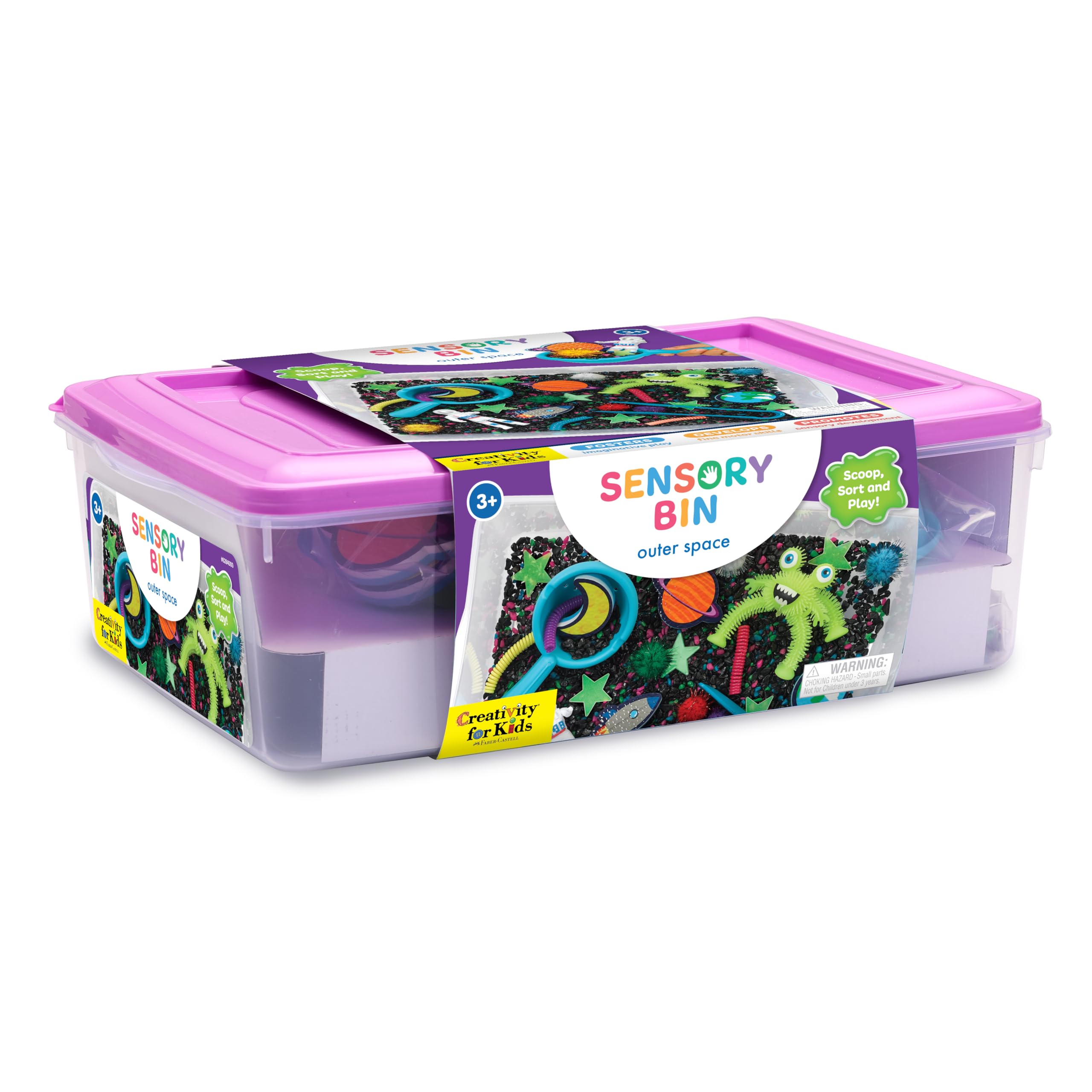 Creativity for Kids squishy alien adds hands-on fun and character play.