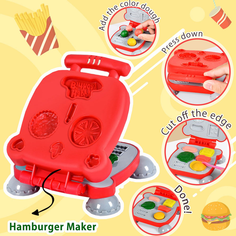 Crelloci color dough cans provide vibrant colors for endless creations.