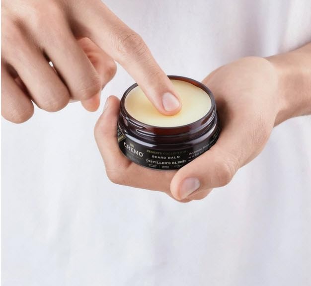Cremo Beard Balm barber-approved formula used by professionals.