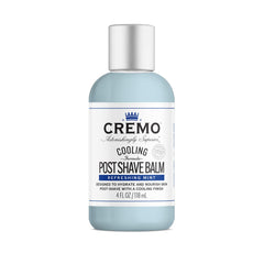Cremo Cooling Formula Post Shave Balm bottle front for refreshing post-shave care.